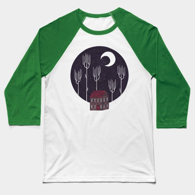 Another Night Baseball T-Shirt by againstbound